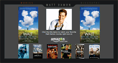 Desktop Screenshot of mattdamon.com